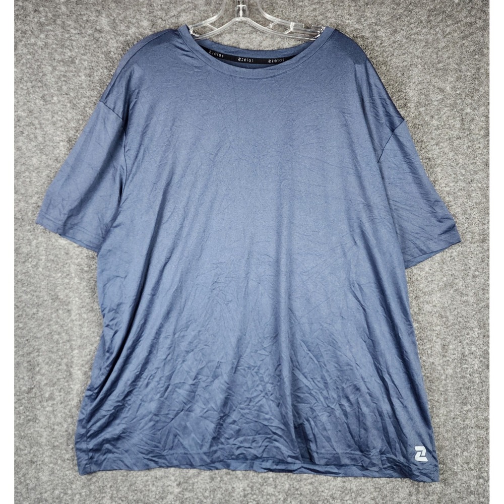 Zelos Performance T-Shirt Mens XLT Short Sleeve Activewear Stretch Reflective